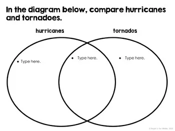 Severe Types of Weather Lesson: Thunderstorms, Hurricanes, Tornadoes, and Winter Storms