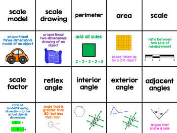 7th Grade Math Game - Memory - Geometry - Image 2