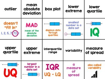 7th Grade Math Memory Game - Statistics and Probability - Image 3