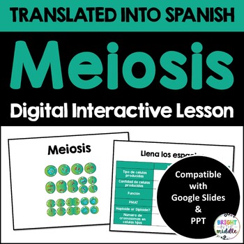 Meiosis Interactive Lesson in Spanish