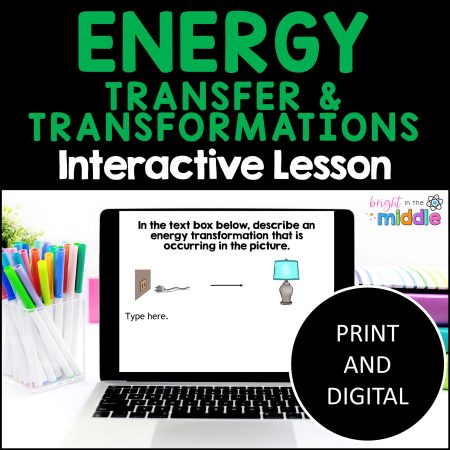 energy transformations and energy transfer lesson and activity