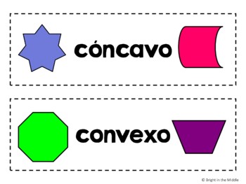 7th Grade Math Word Wall - ENGLISH AND SPANISH! - Image 5