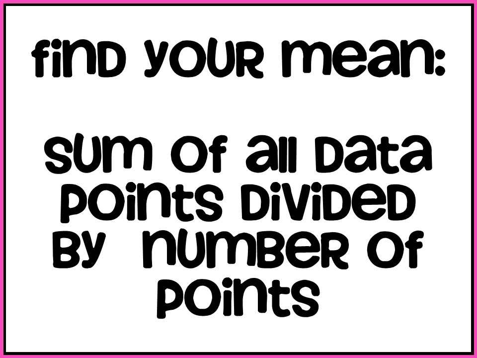 mean absolute deviation notes