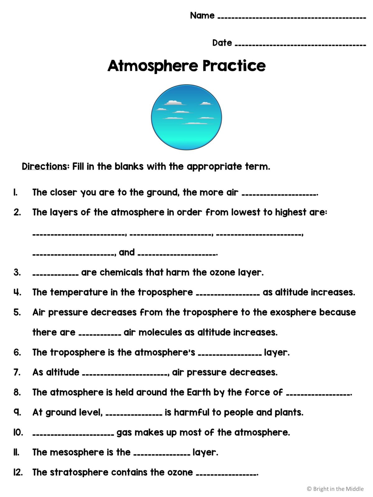 atmosphere-worksheet-2