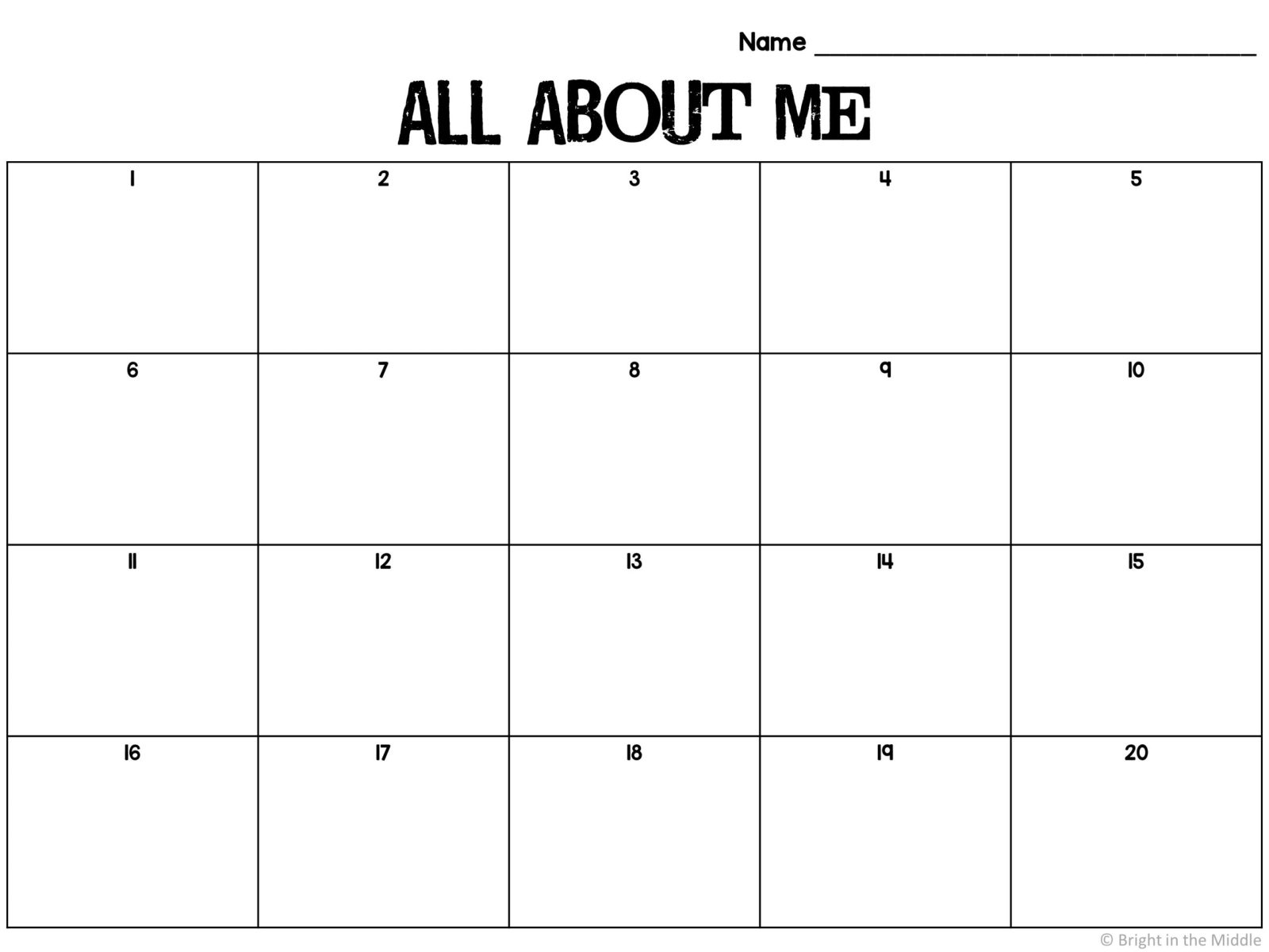 back-to-school-activities-for-middle-school-task-cards-3 - answer sheet