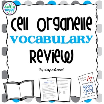Cell Organelle Vocabulary Review