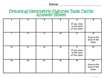 Drawing Geometric Figures Task Cards: 7.G.2 - Image 4