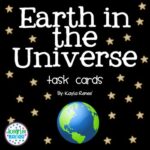 Earth in the Universe Task Cards: Space Unit - Bright in the Middle