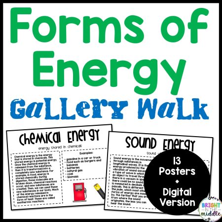 forms of energy gallery walk