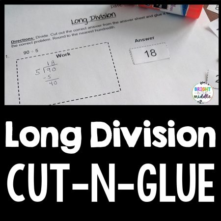 long division worksheet