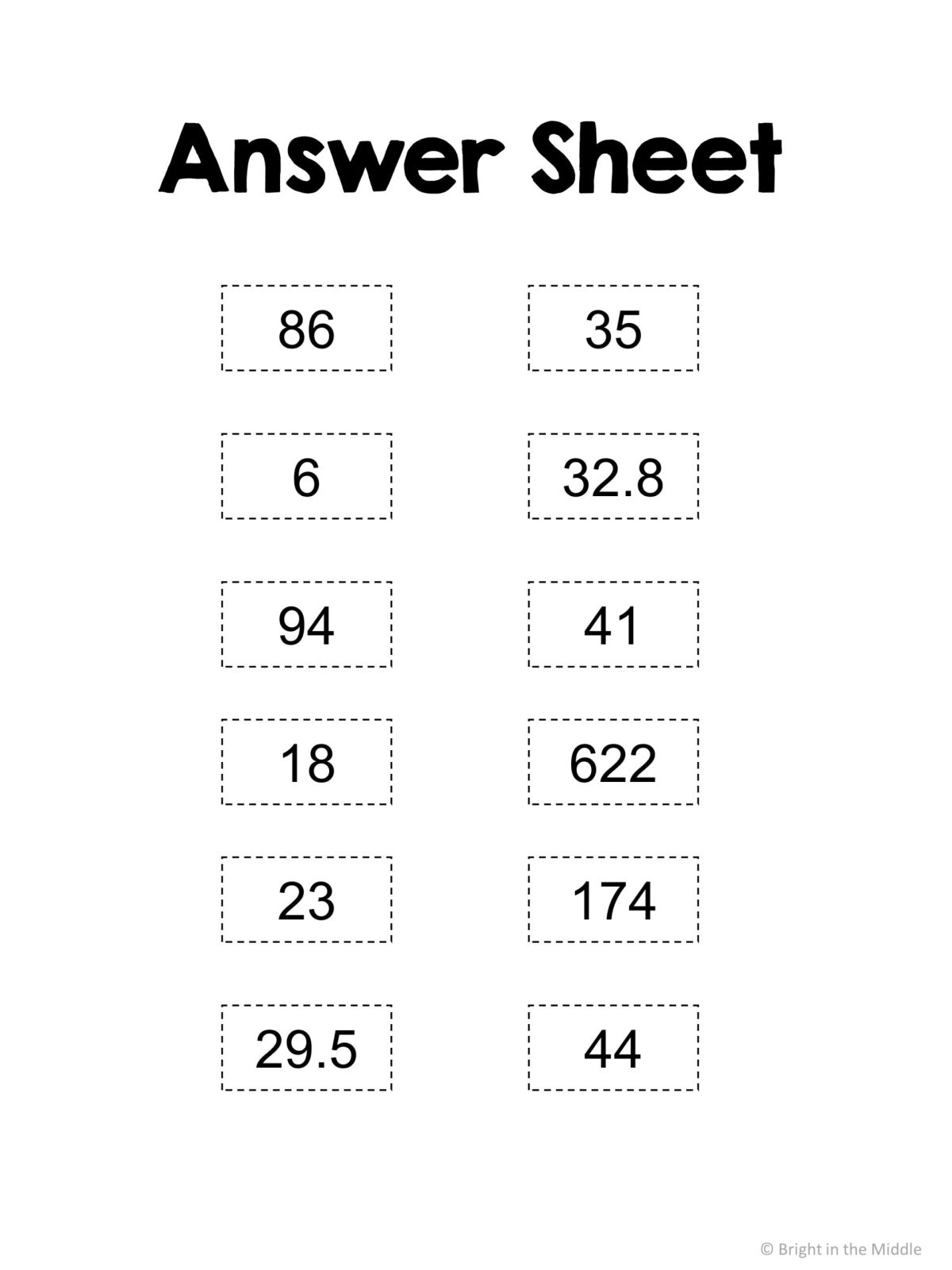 long division math worksheet