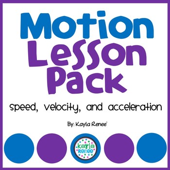 Motion Super Pack: Speed, Velocity, and Acceleration