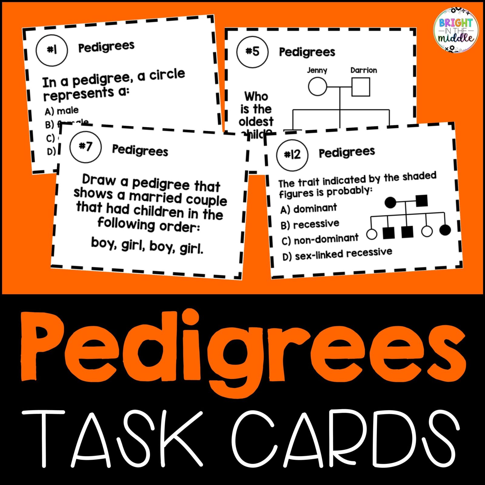 pedigree chart practice