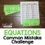 Solving Equations Activity for Middle School - Bright in the Middle