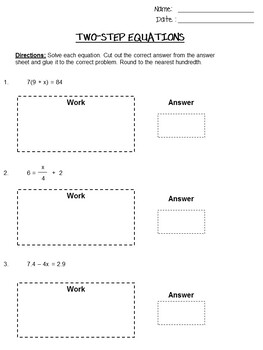 Solving Two-Step Equations Lesson and Engaging Practice - Image 4