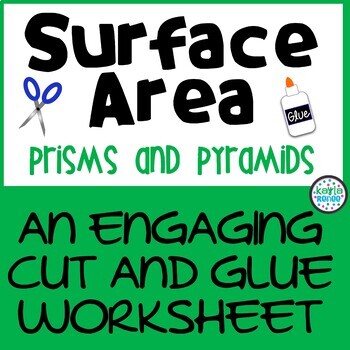 Surface Area of Prisms and Pyramids Activity
