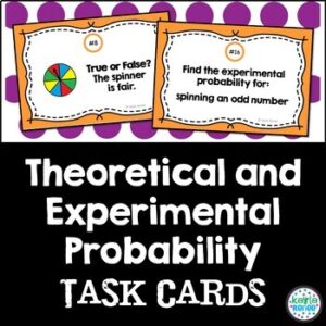 Theoretical and Experimental (Relative Frequency) Probability Task ...