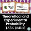 Theoretical and Experimental (Relative Frequency) Probability Task ...
