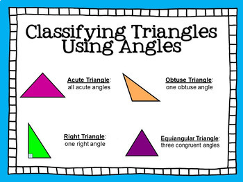 Triangles Lesson Pack {Aligned with Common Core: 7.G.2 and 7.G.5 ...