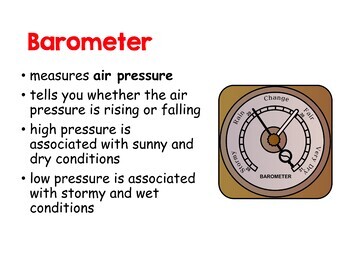 Weather Instruments Lesson/Weather Tools Lesson Pack with Activities - Image 2