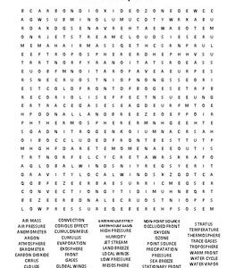 Atmosphere Word Search - PRINT and DIGITAL