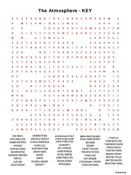 Atmosphere Word Search - PRINT and DIGITAL - Image 2