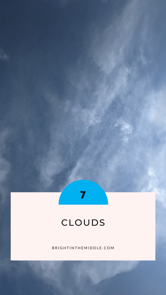 Learn about clouds outside!