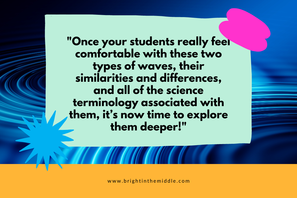 explore electromagnetic vs mechanical waves further