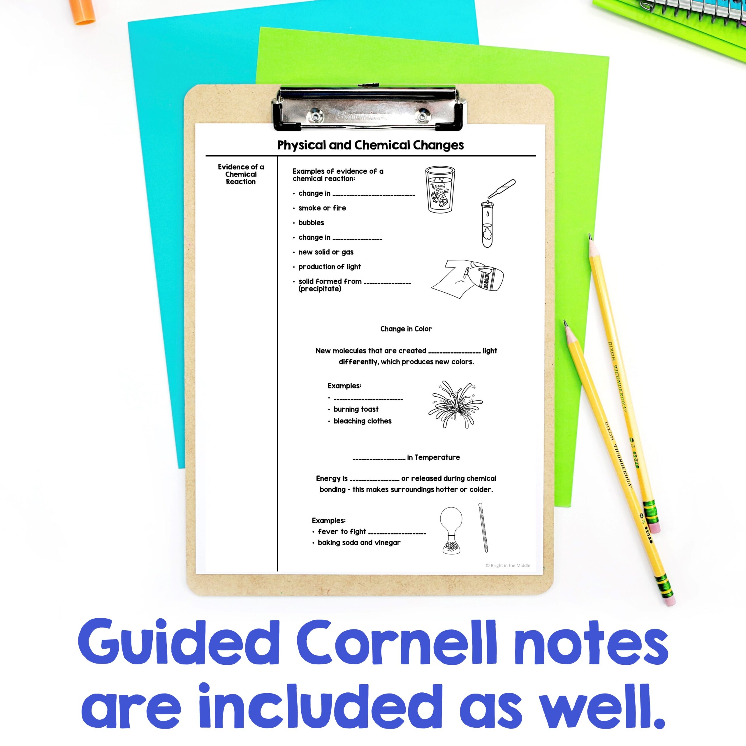 physical and chemical changes lesson 4