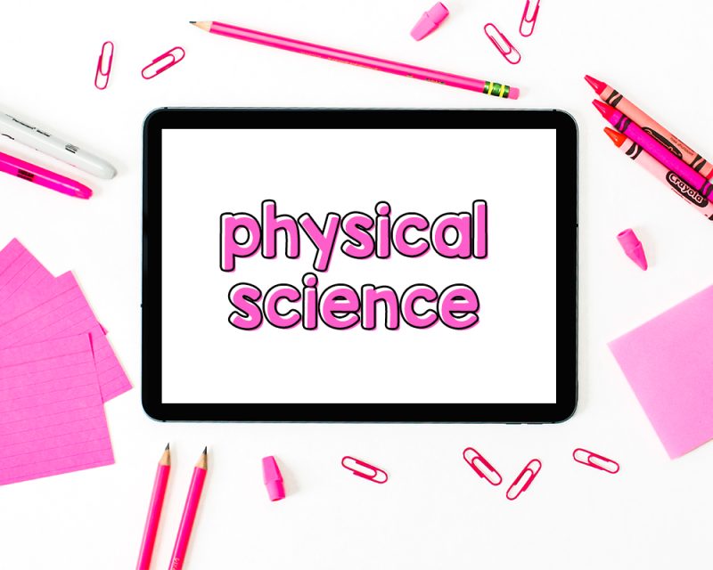 Shop physical science resources