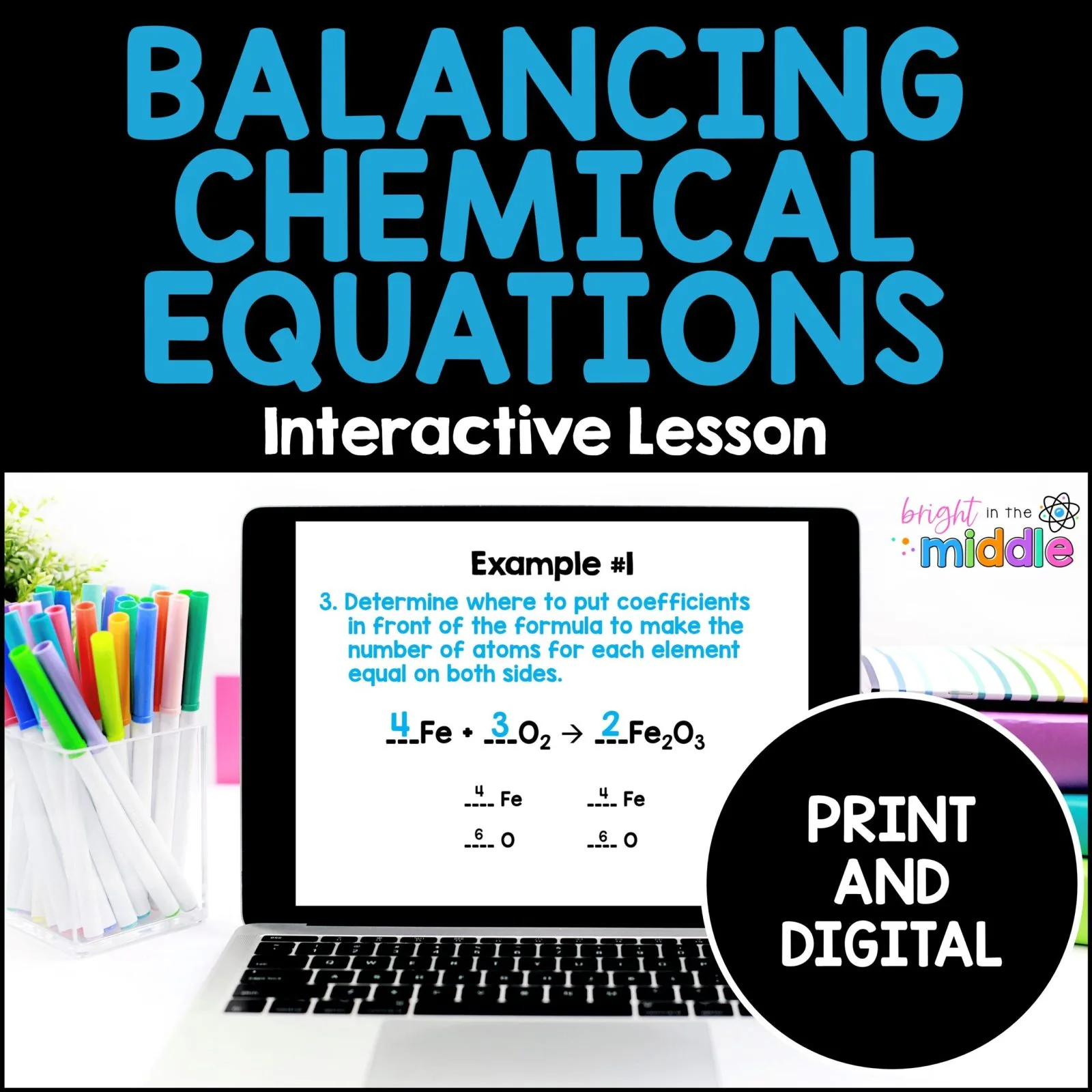 balancing chemical equations lesson 1