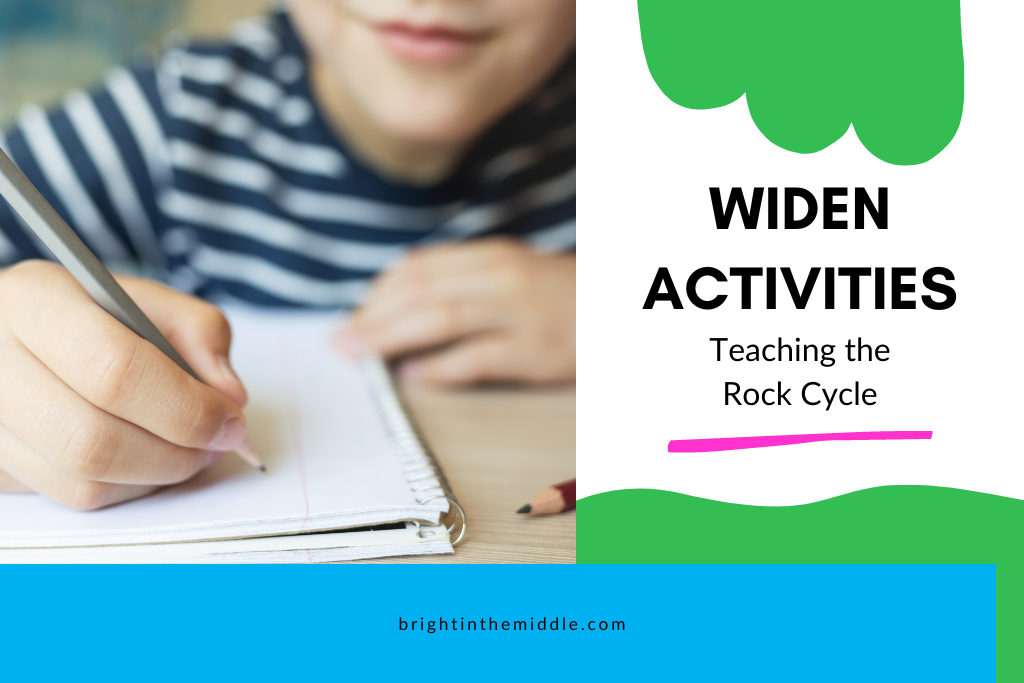 describe-the-steps-in-the-rock-cycle Is the rock cycle really a cycle? Widen activities to explore! Picture of a student writing