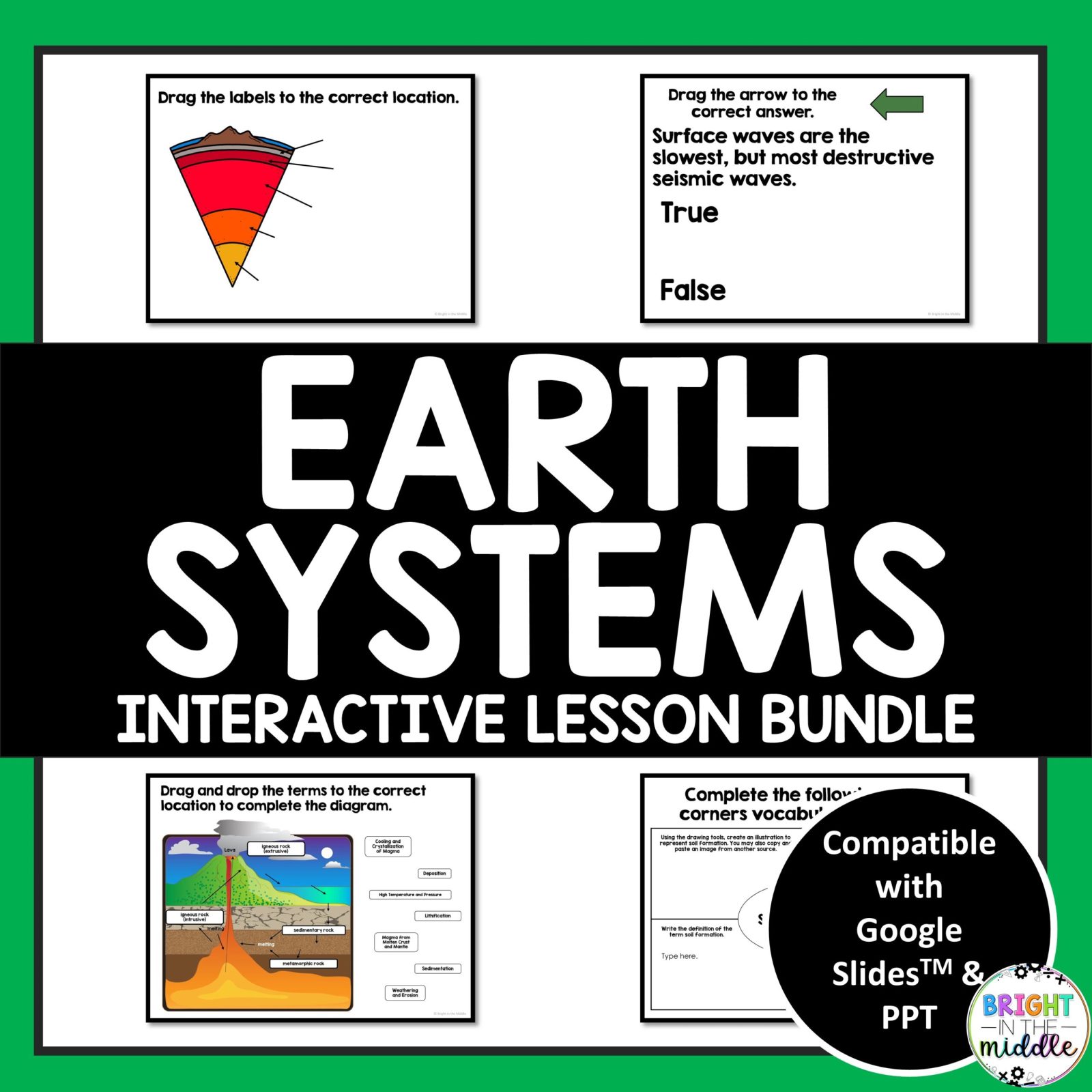 earth systems lesson bundle