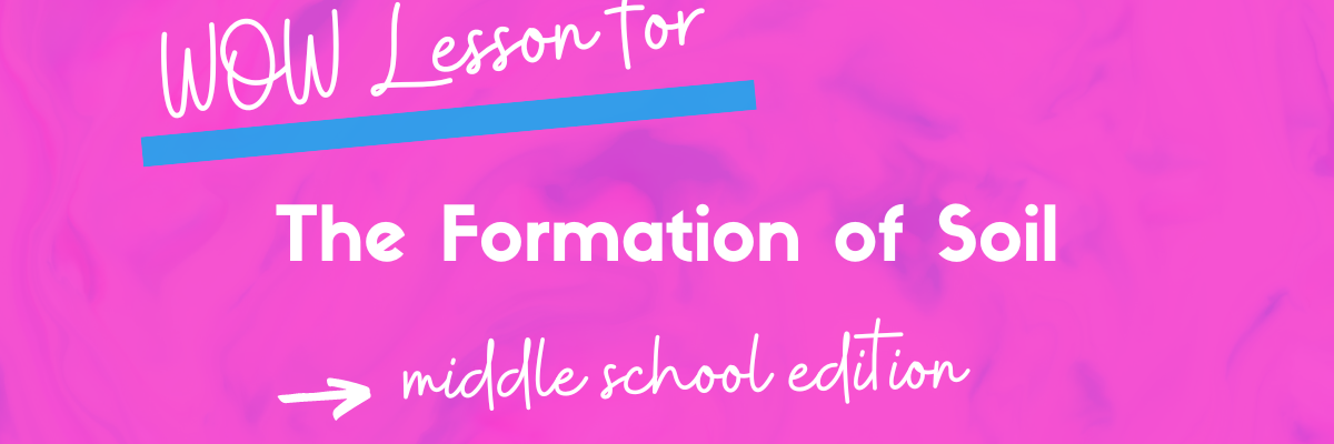the formation of soil