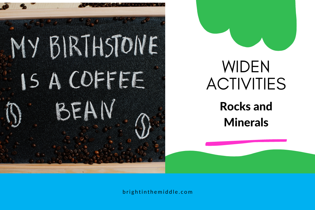 no worksheets on minerals here - try these widen activities