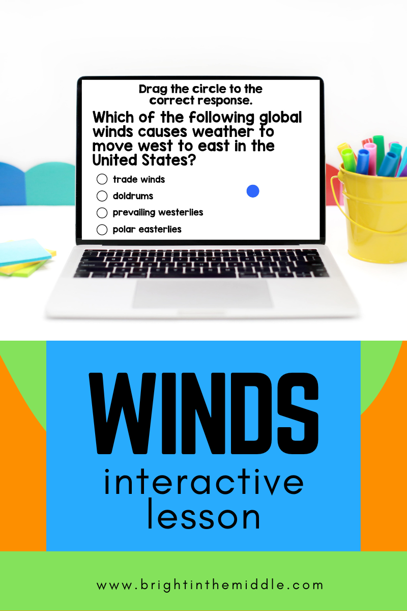 global winds and local winds interactive lesson for middle school science