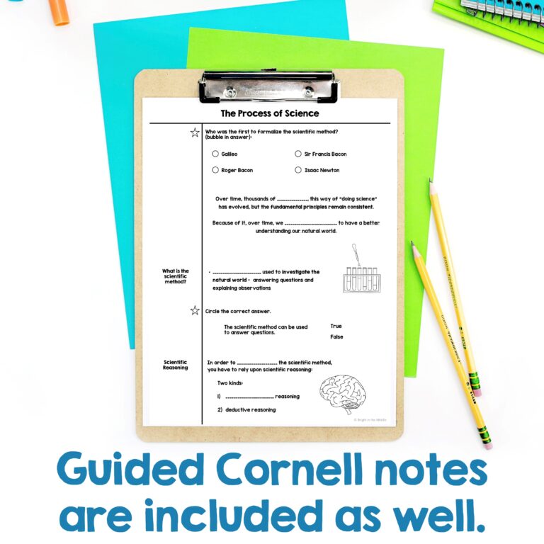 The Scientific Method PowerPoint and Google Slides - Bright in the Middle