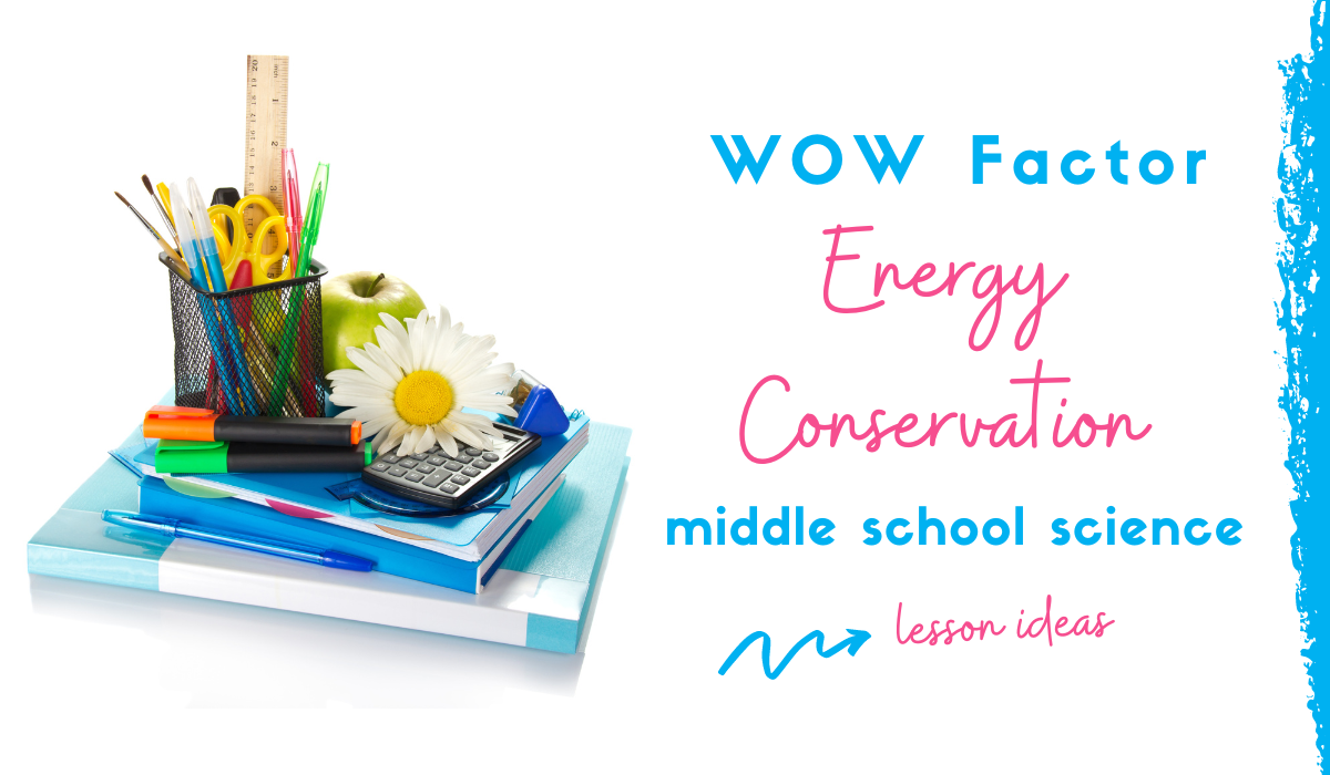 ways of energy conservation lesson ideas