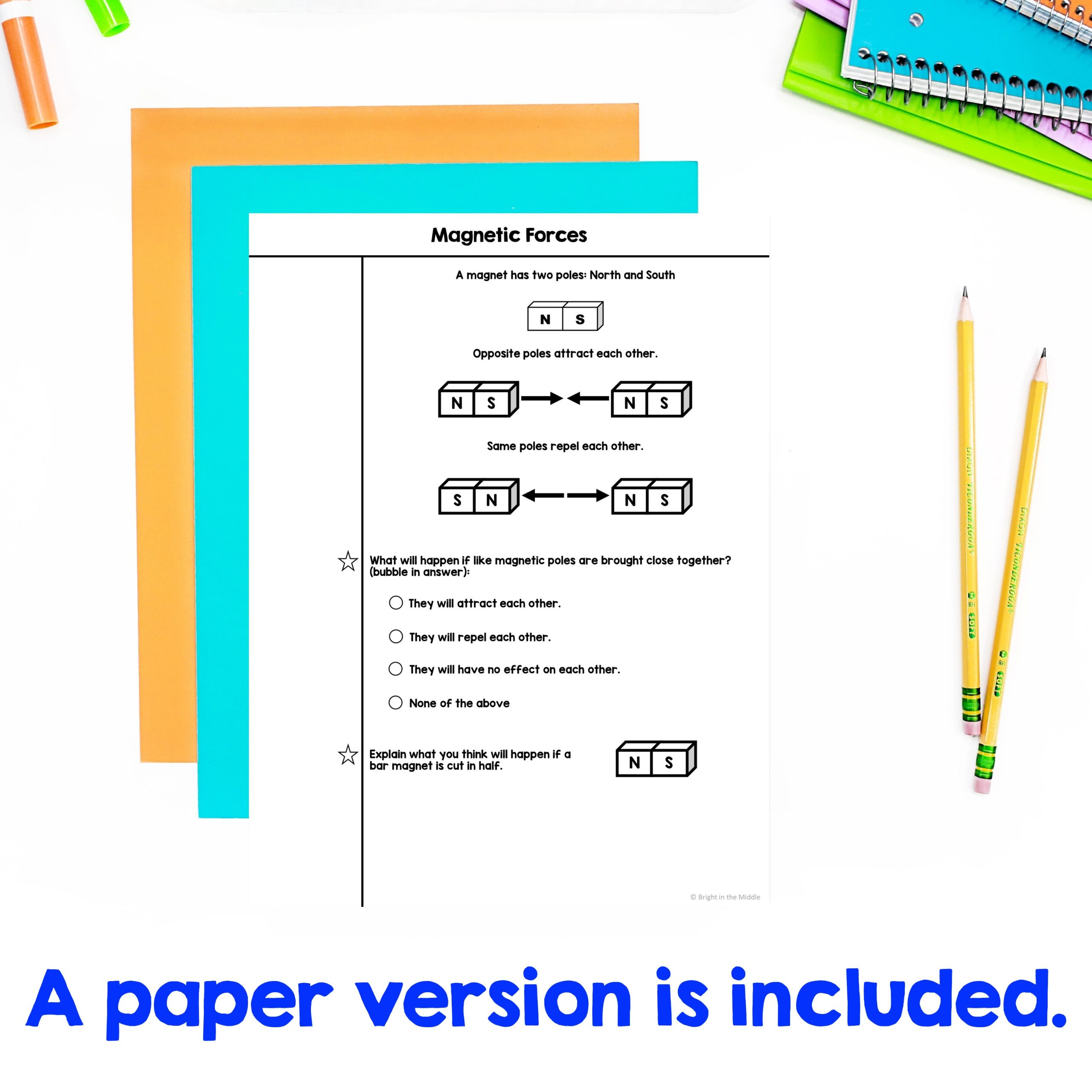 magnetic forces lesson for middle school 3