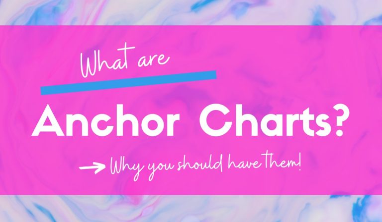 What are Anchor Charts? Why Should You Have Them in Your Science Class?