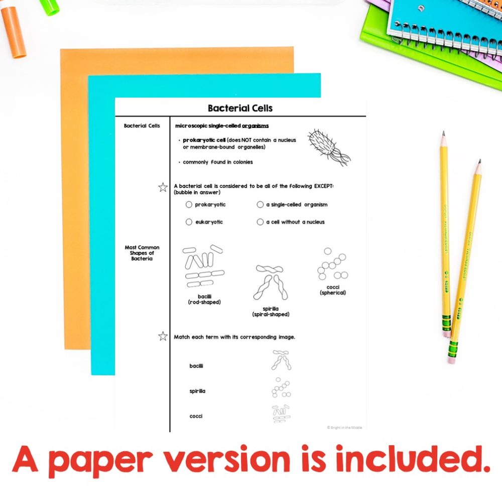 a clipboard with a note and pencils