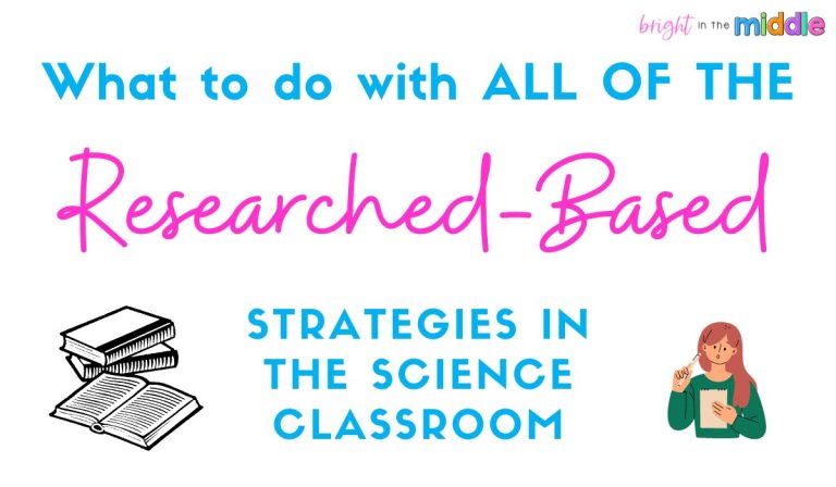 What to Do When You’re Overwhelmed with all of Those Research-Based Strategies