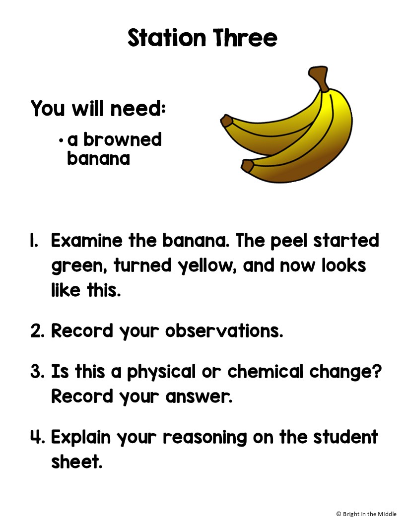 physical and chemical changes lab
