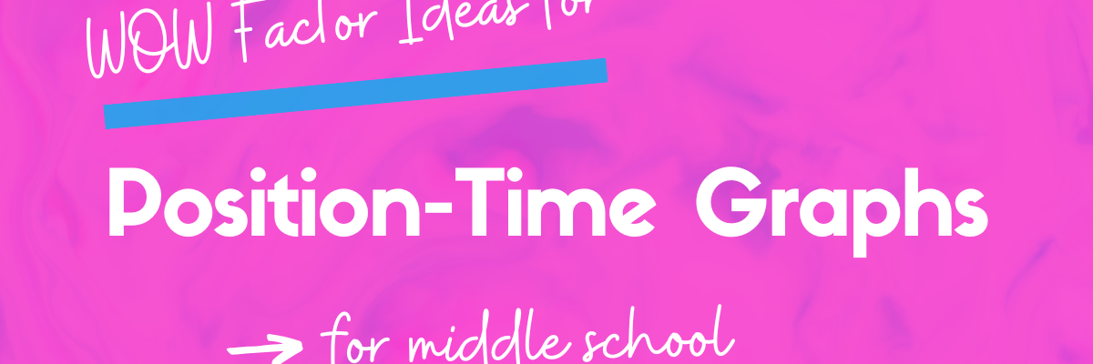 position time graph middle school