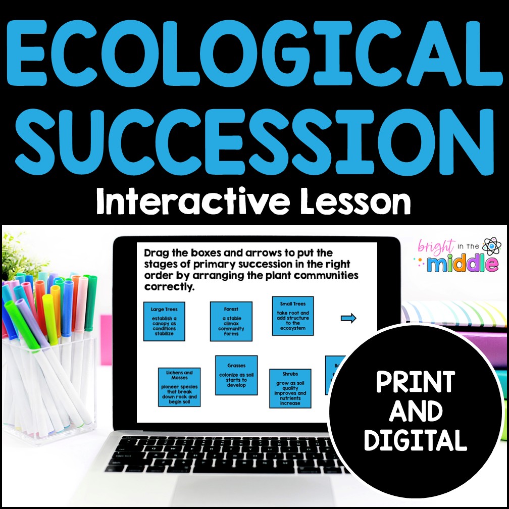 primary vs secondary succession lesson